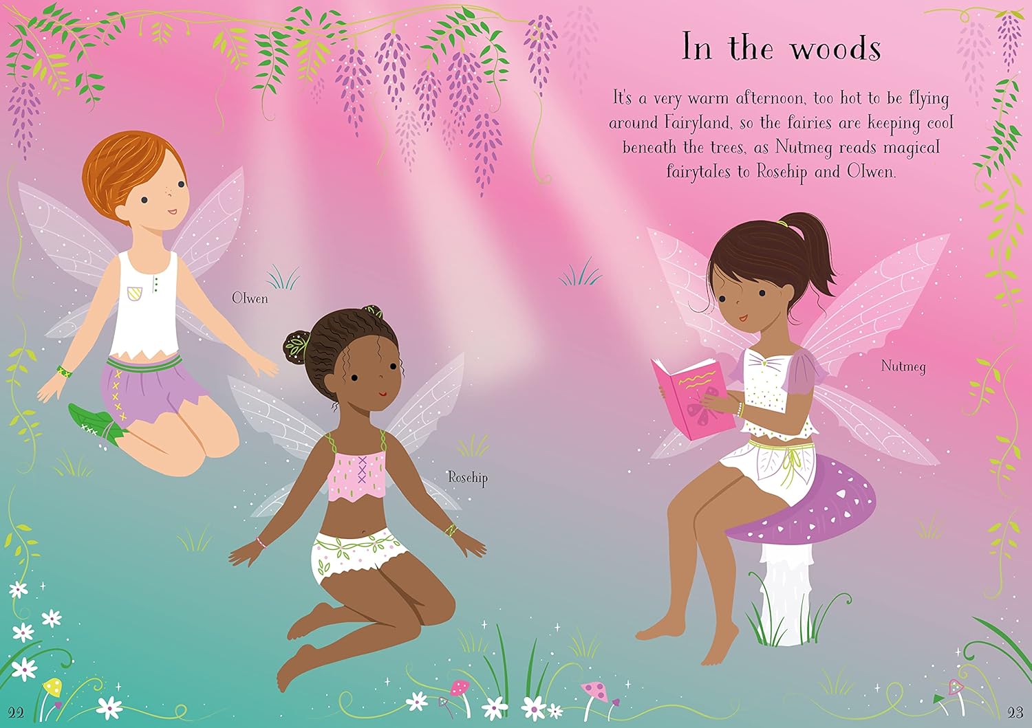 LIttle Sticker Dolly Dressing Summertime Fairies